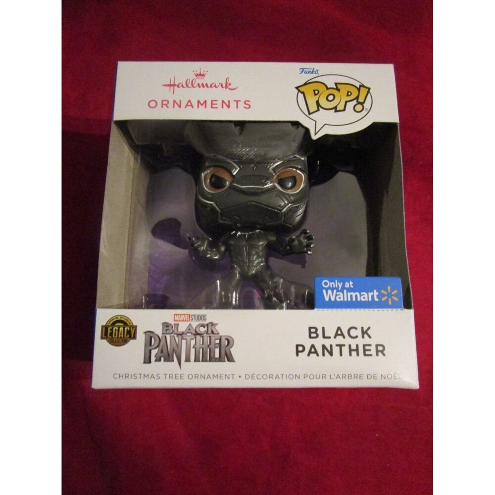 Hallmark Funko Pop Christmas Ornament Marvel Legacy Black Panther 2022 New